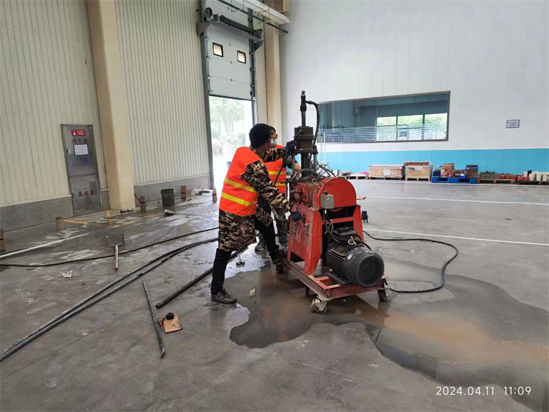 衡水厂房地面下沉塌陷注浆加固施工